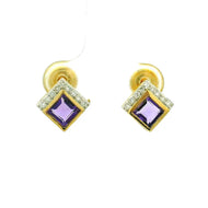 9K Lab Grown Diamond Earrings  18 Cent