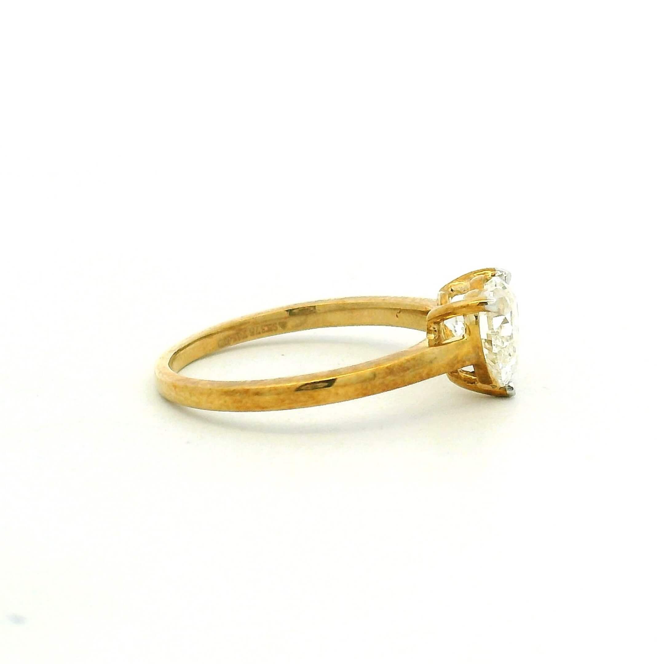 9K Lab Grown Diamond Ring