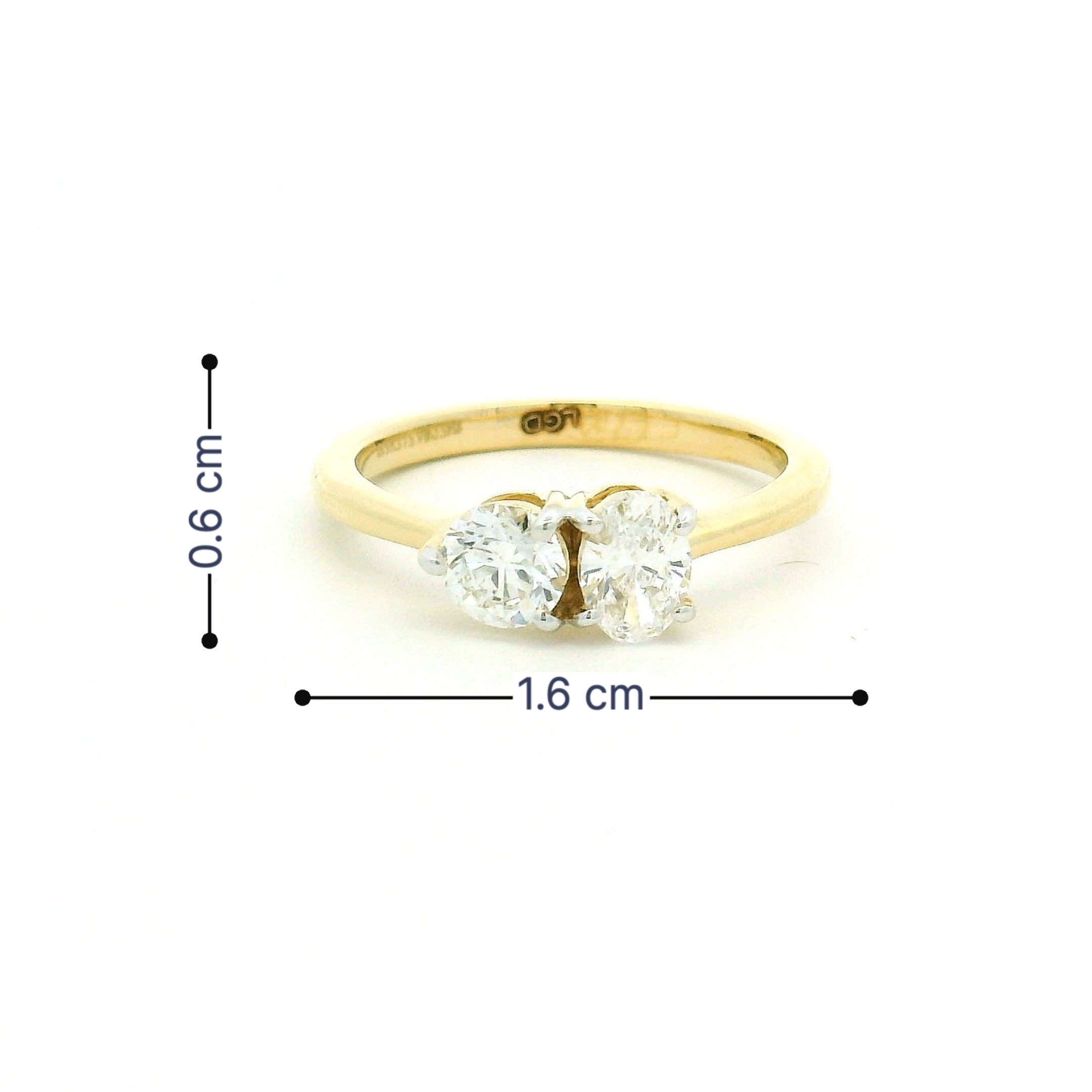 9K Mesmeric Shine Lab Grown Diamond Ring  for Women