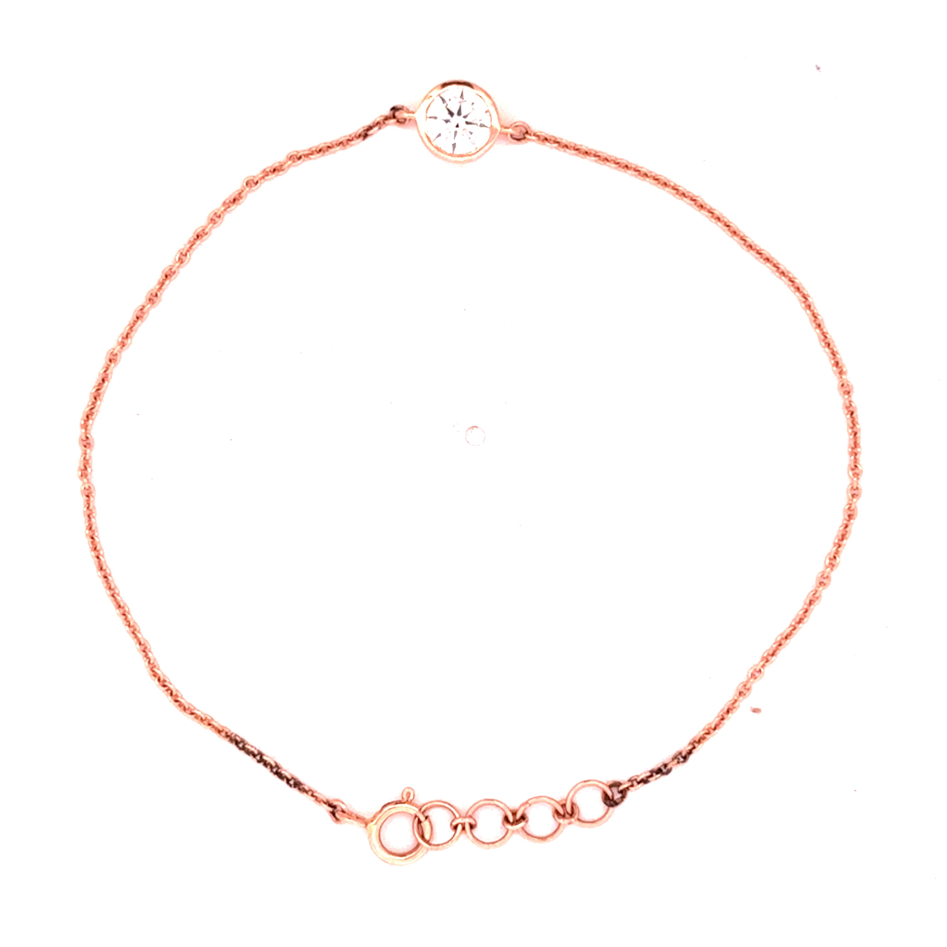 14K Lab Grown Diamond Bracelet