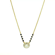 14K Lab Grown Diamond Mangalsutra