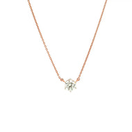 9K Lab Grown Diamond Pendant