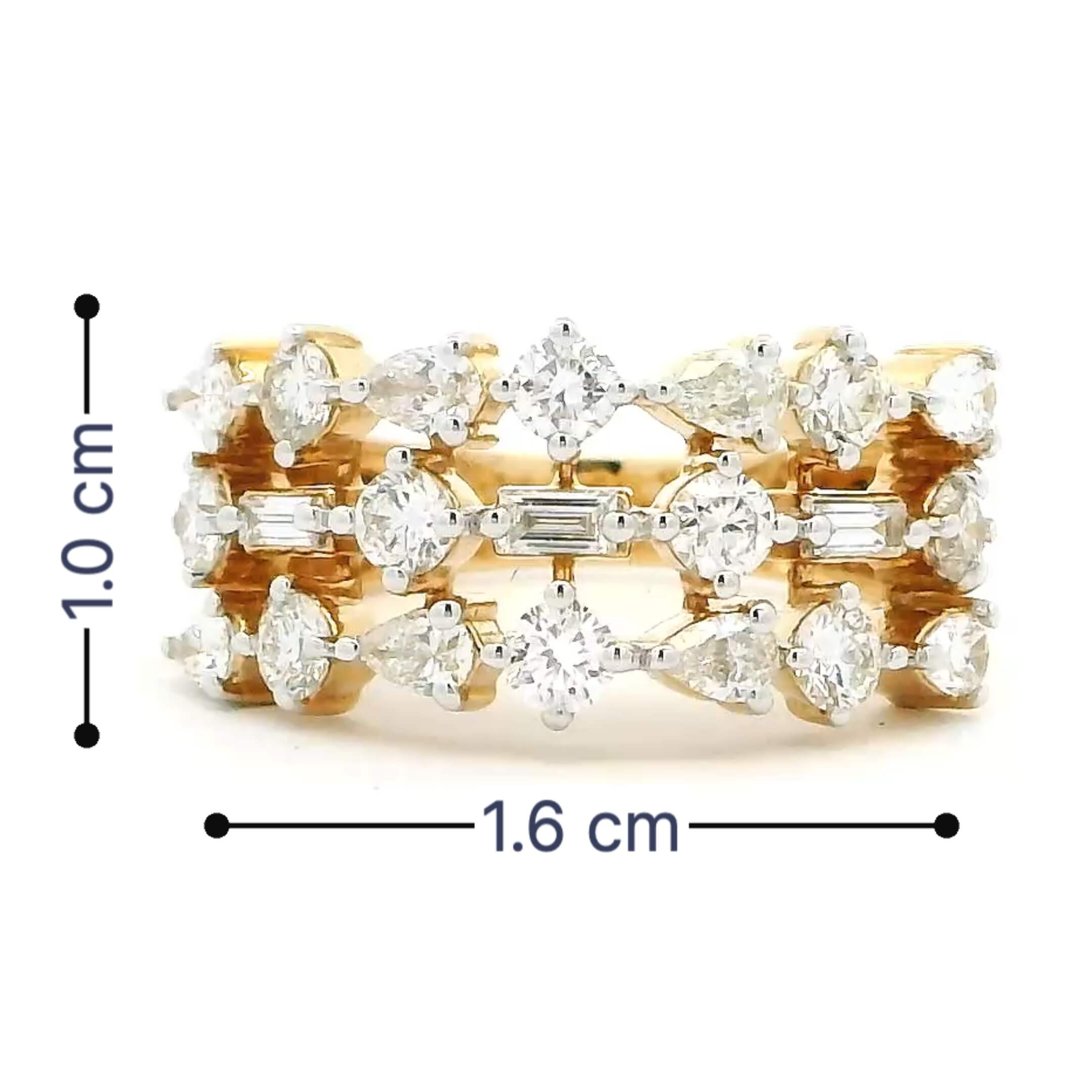 14K Lab Grown Diamond Ring