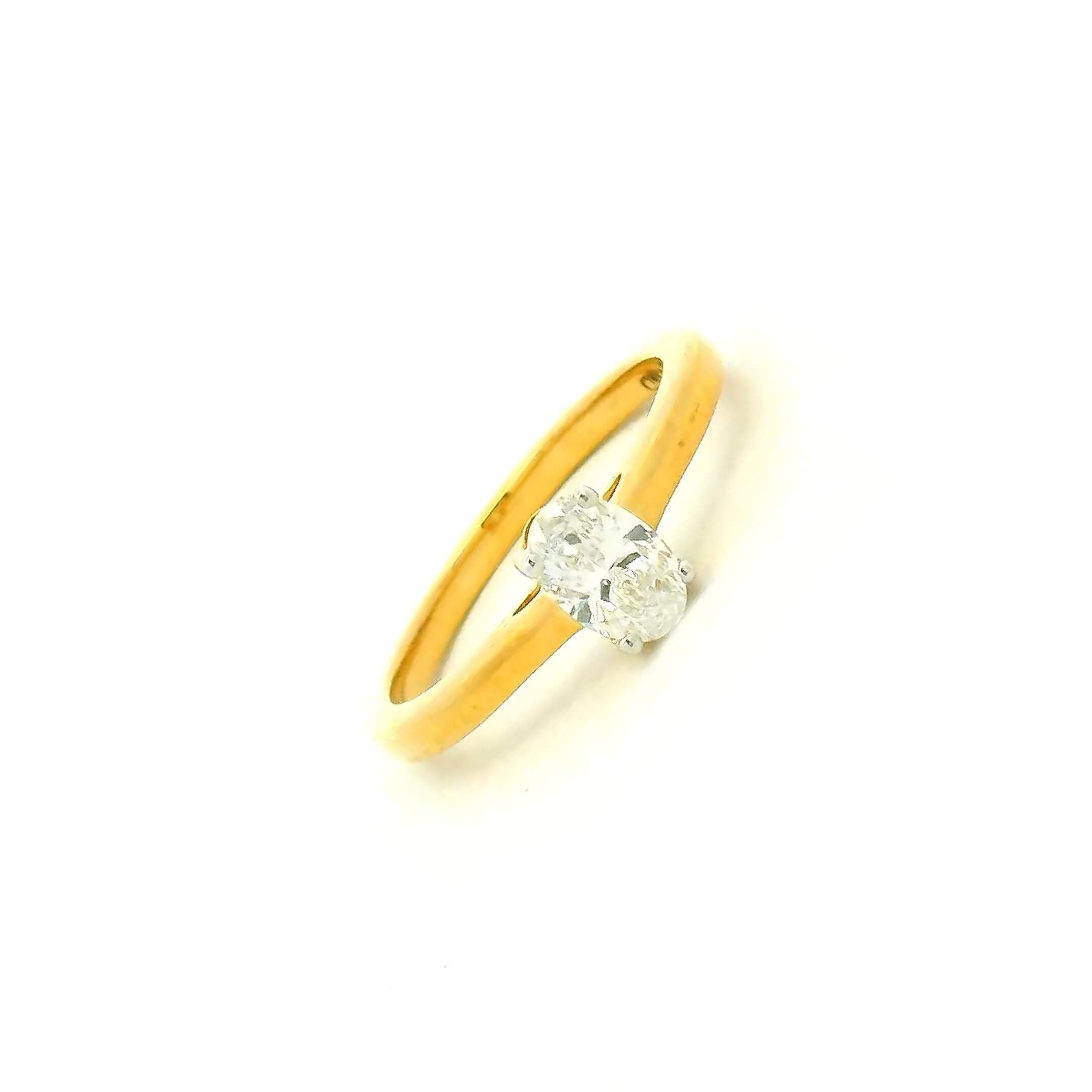 14K Lab Grown Diamond Ring For Women