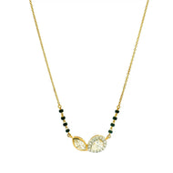 18K Lab Grown Diamond Mangalsutra 17 Cent