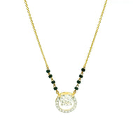 14K Lab Grown Diamond Mangalsutra