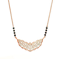 14K Lab Grown Diamond Mangalsutra