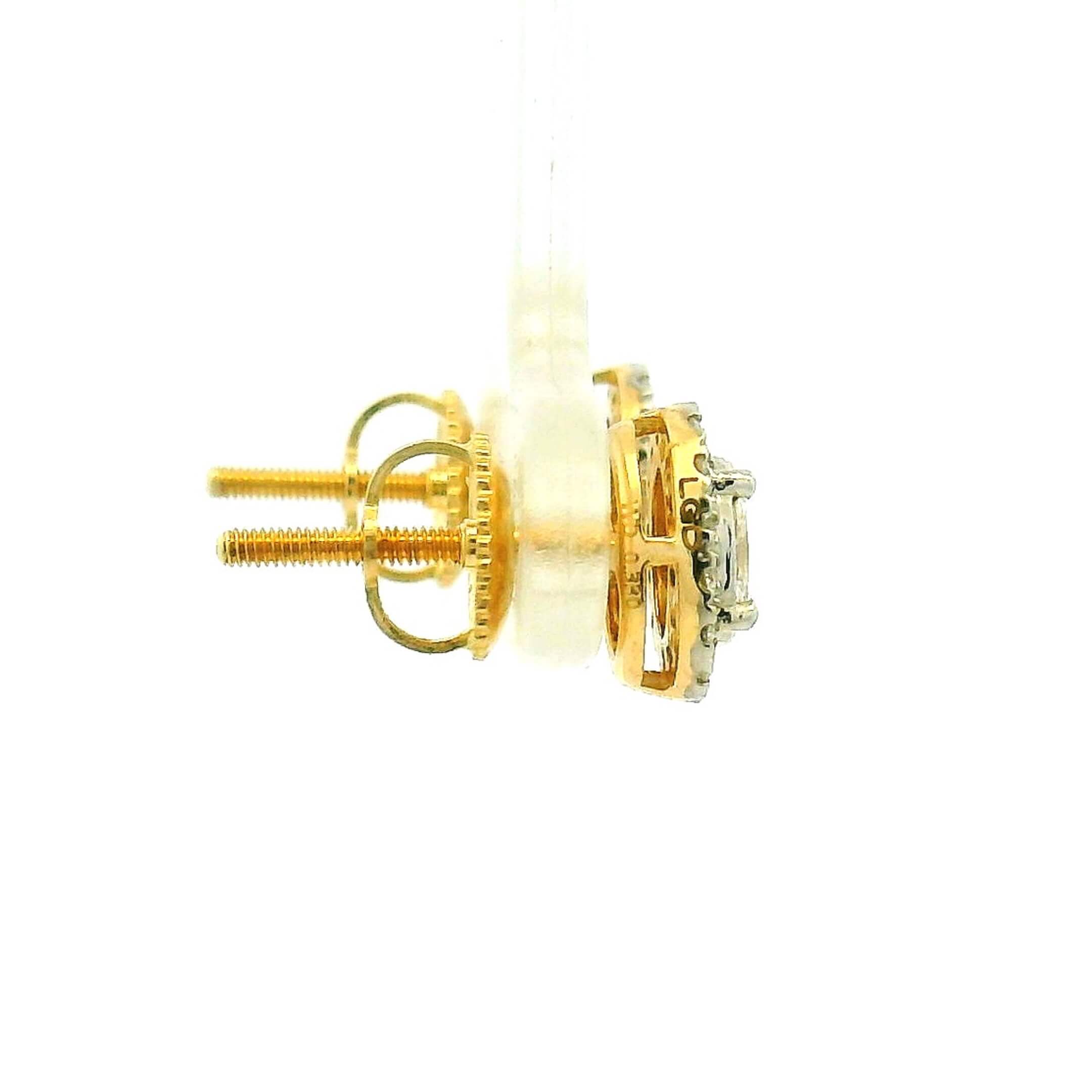 14K Lab Grown Diamond Earrings