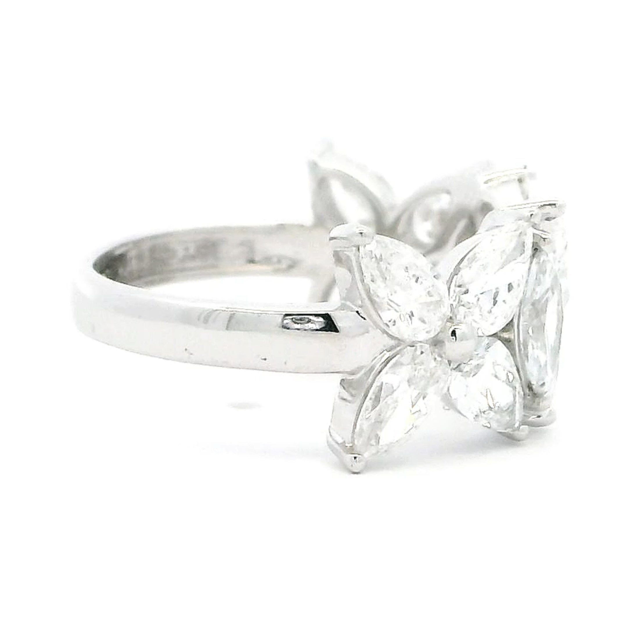 9K Lab Grown Diamond Ring For Women