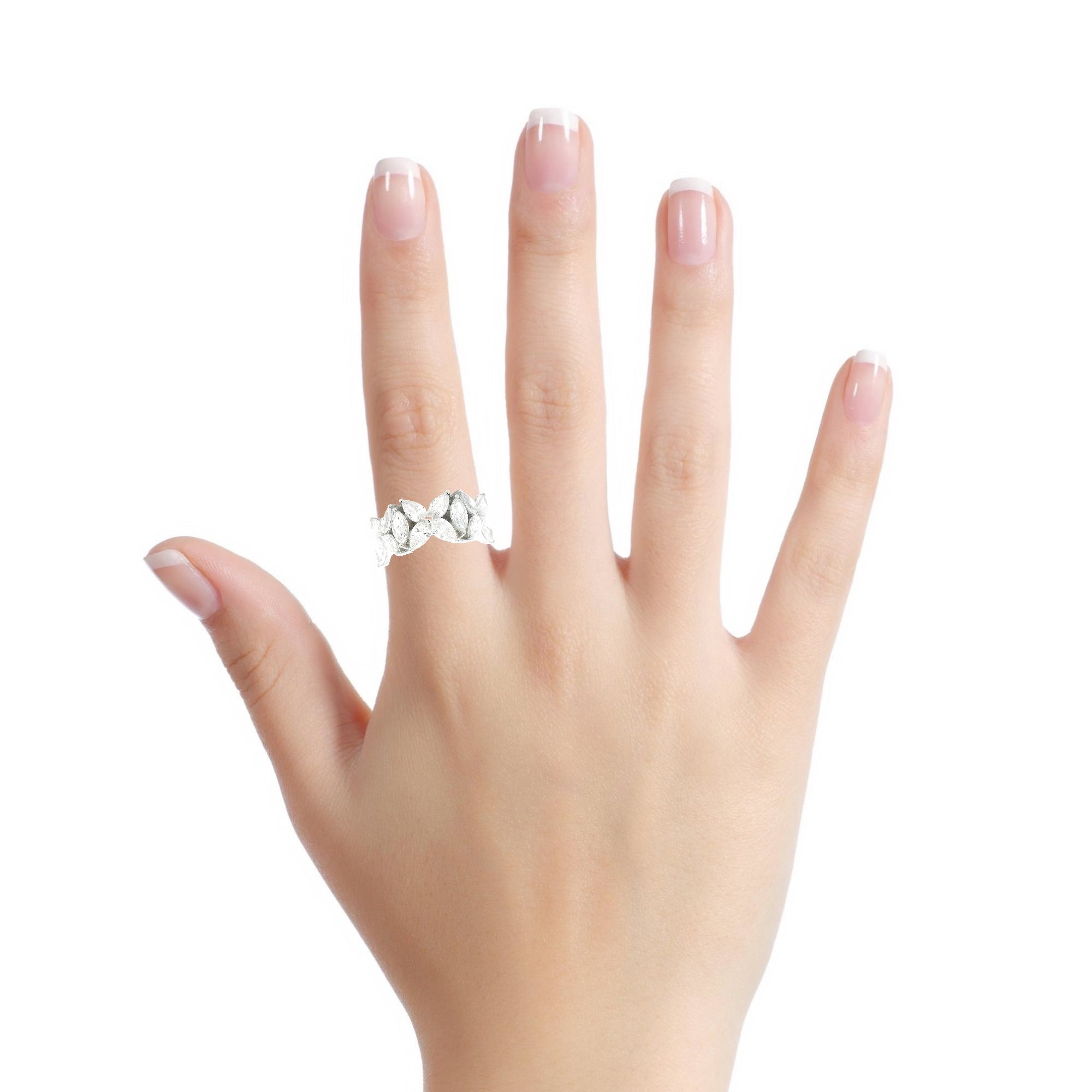 9K Lab Grown Diamond Ring For Women