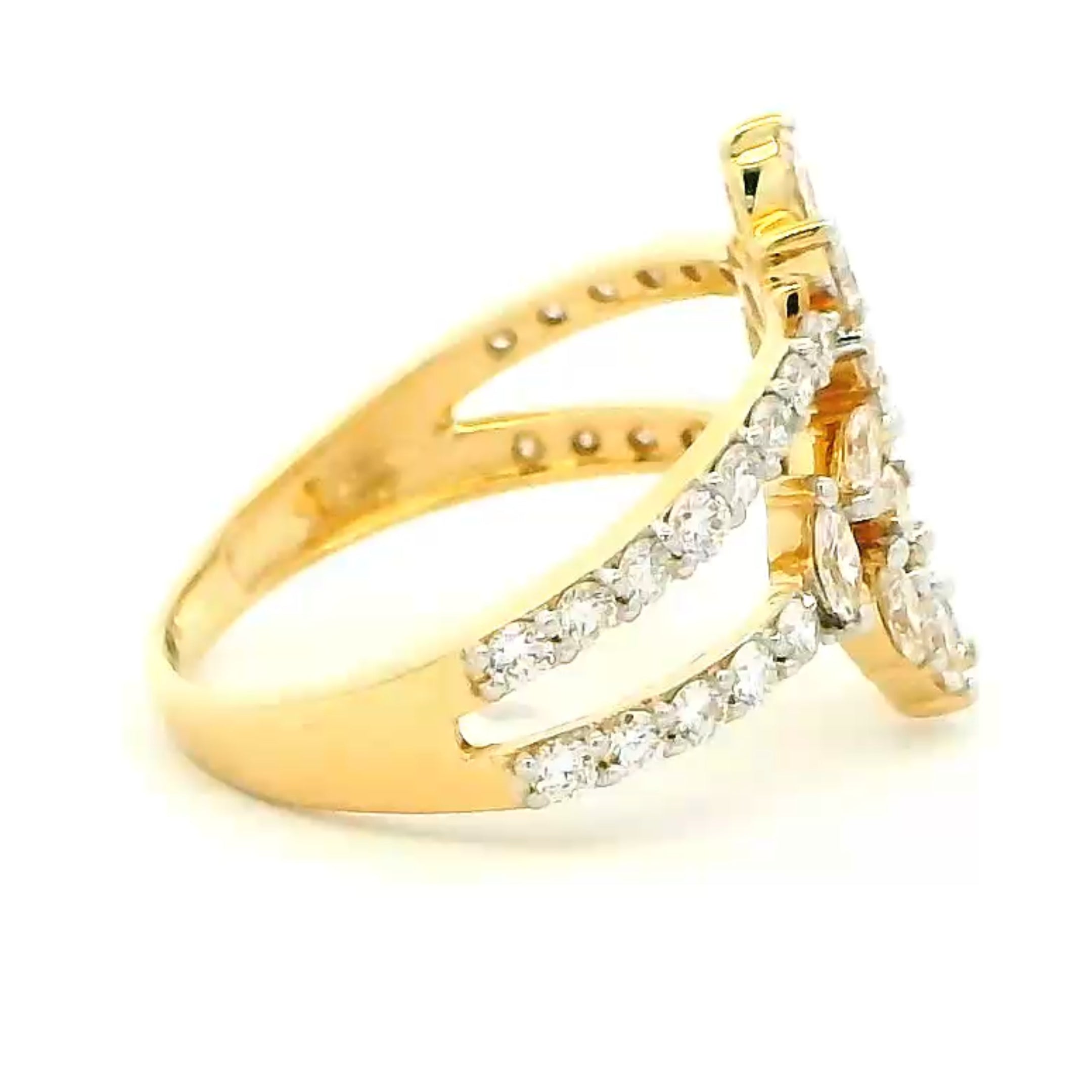 9K Lab Grown Diamond Ring
