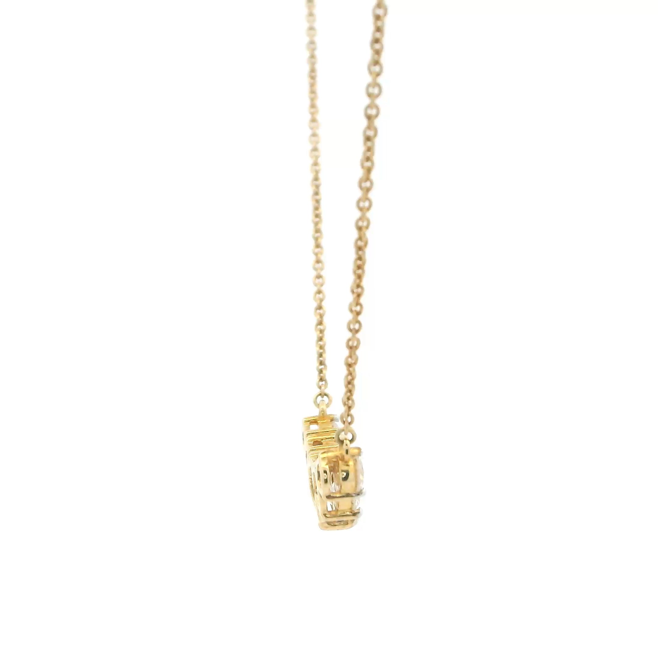 9K Lab Grown Diamond Necklace