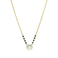 9K Lab Grown Diamond Mangalsutra 17 Cent