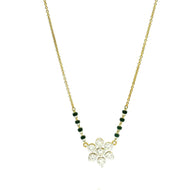 9K Lab Grown Diamond Mangalsutra 7 Cent