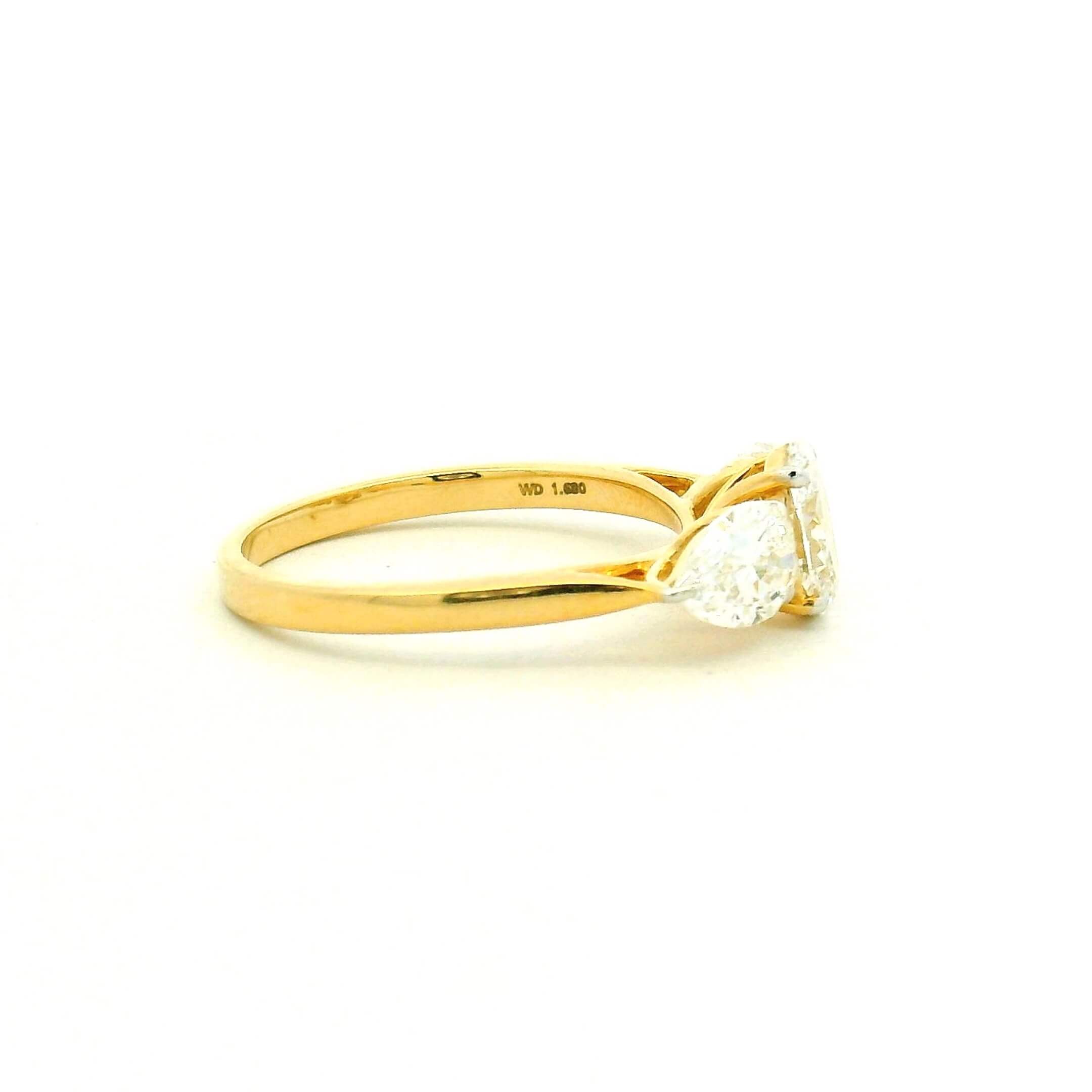 14K Lab Grown Diamond Ring For Women