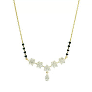 14K Lab Grown Diamond Mangalsutra