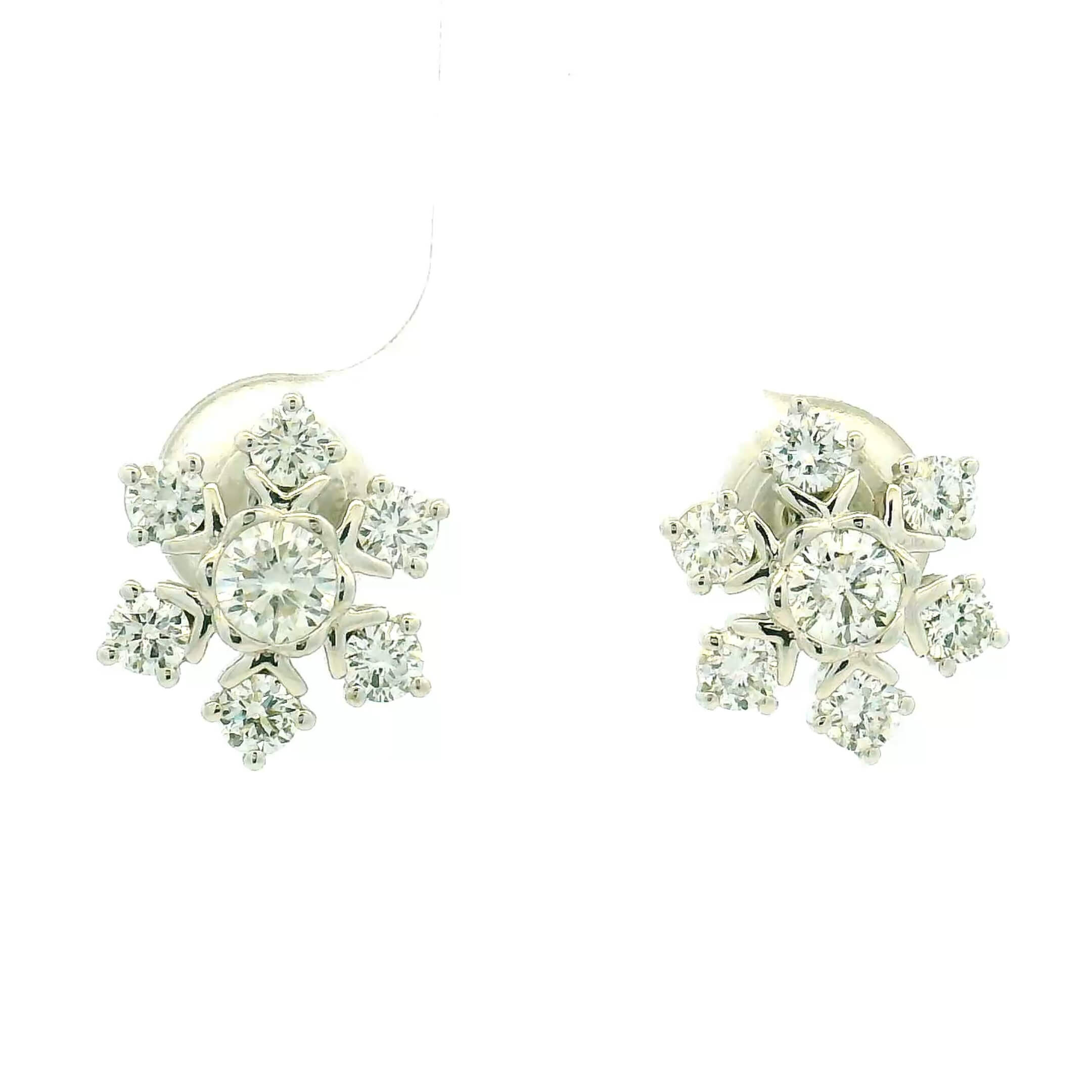 Shiny Supernova Lab Grown Diamond Earrings
