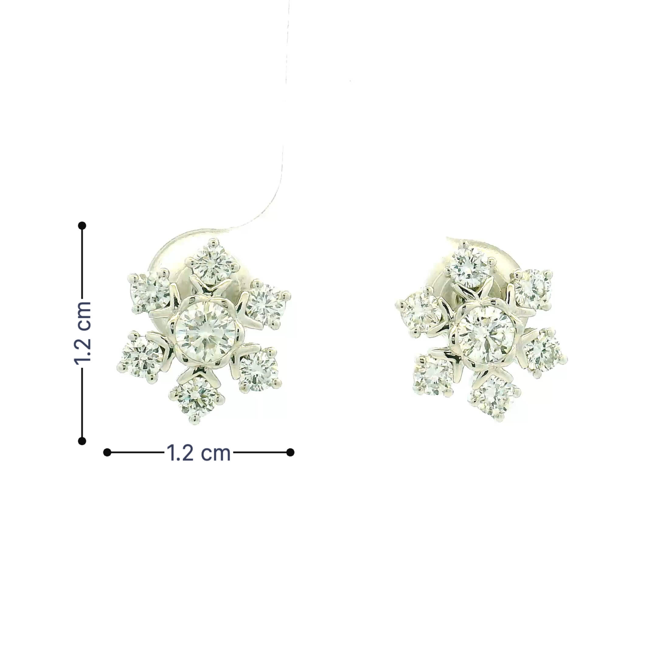 Shiny Supernova Lab Grown Diamond Earrings