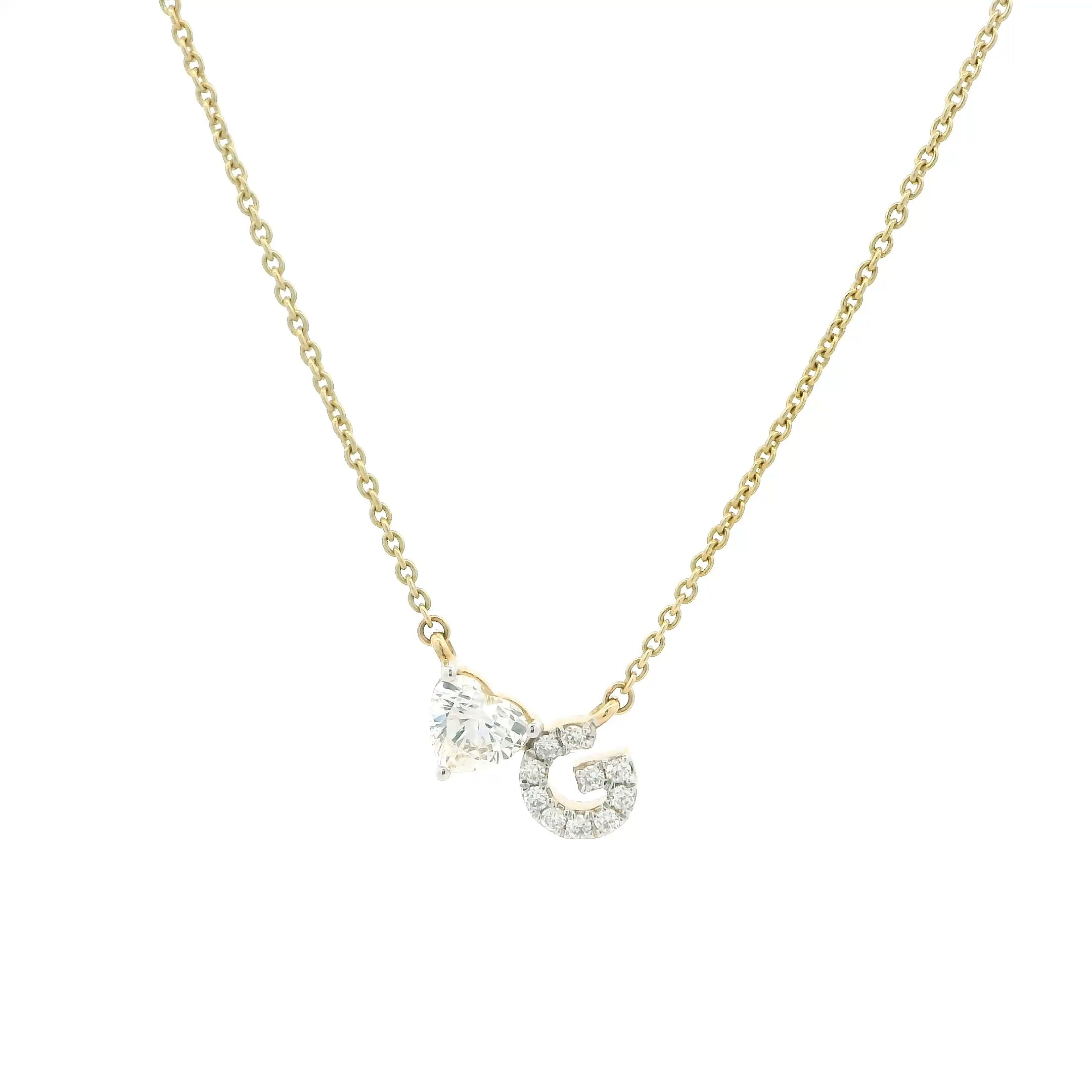 14K Lab Grown Diamond Necklace