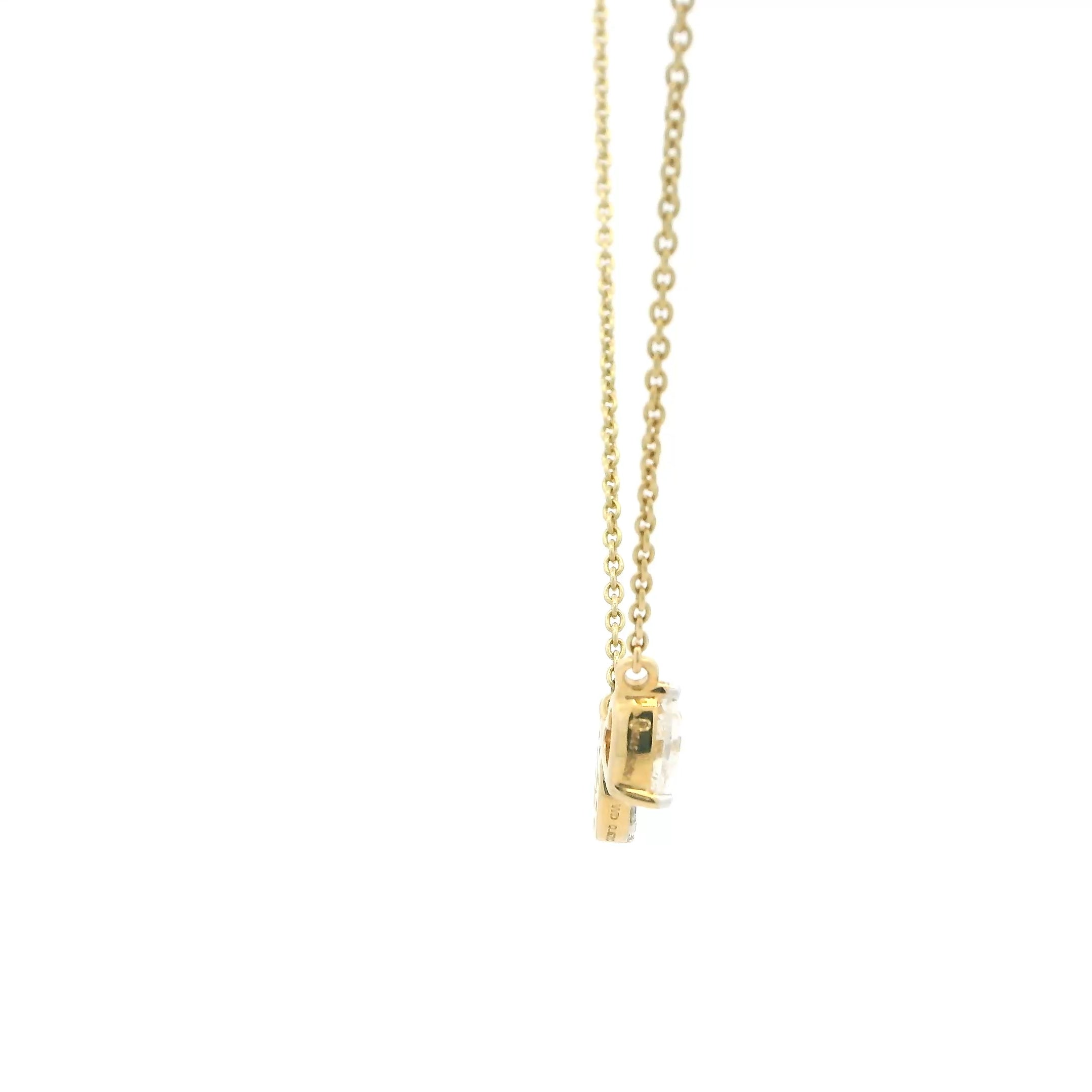 14K Lab Grown Diamond Necklace