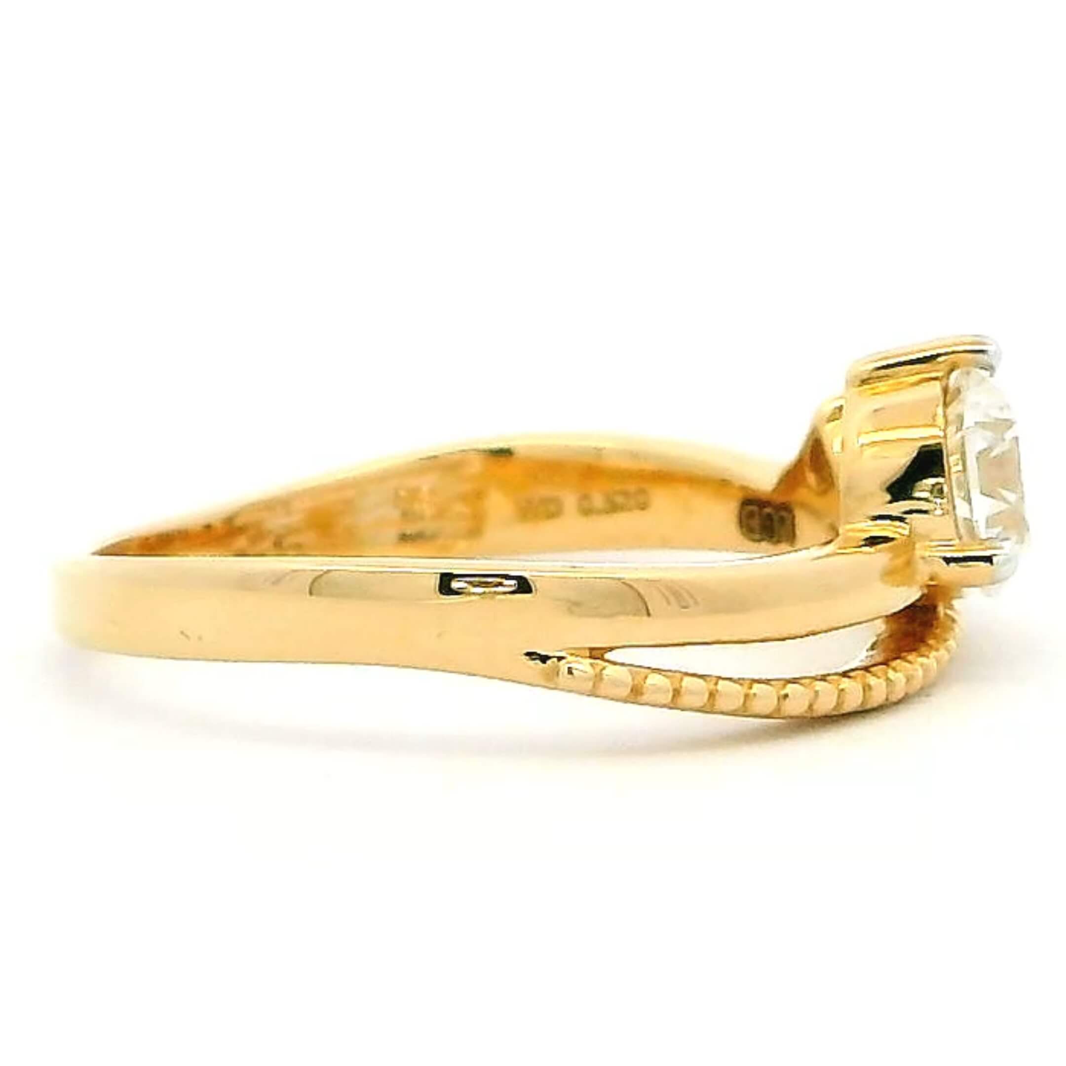 14K Lab Grown Diamond Ring