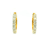 18K Lab Grown Diamond Earrings 16 Cent