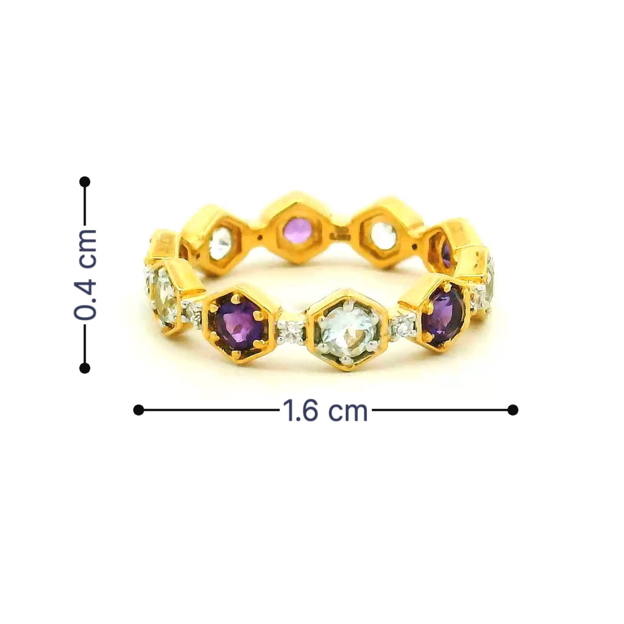 Shimmer in Brilliance 18K Lab Grown Diamond Ring