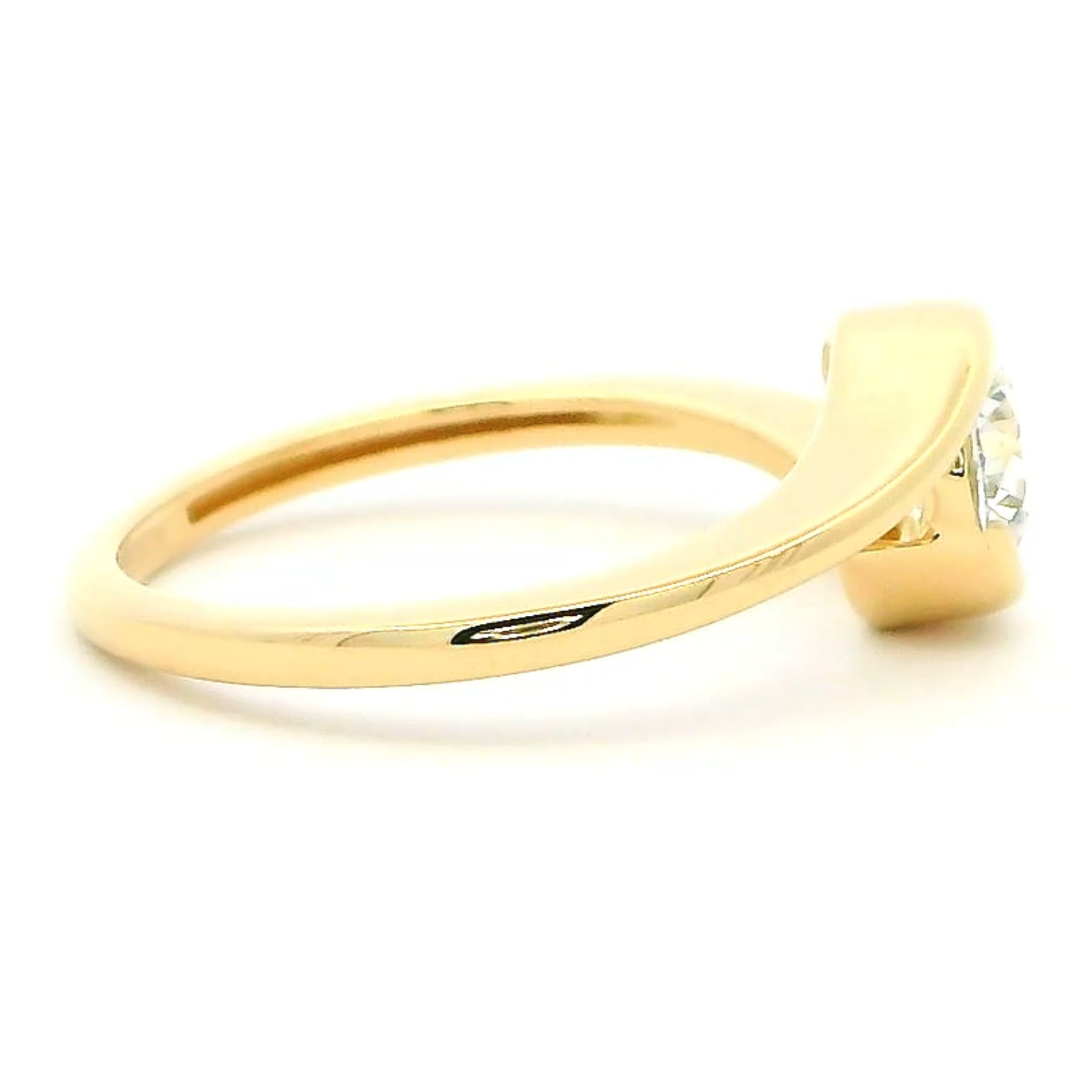 Posh Radiant Lab Grown Diamond Ring