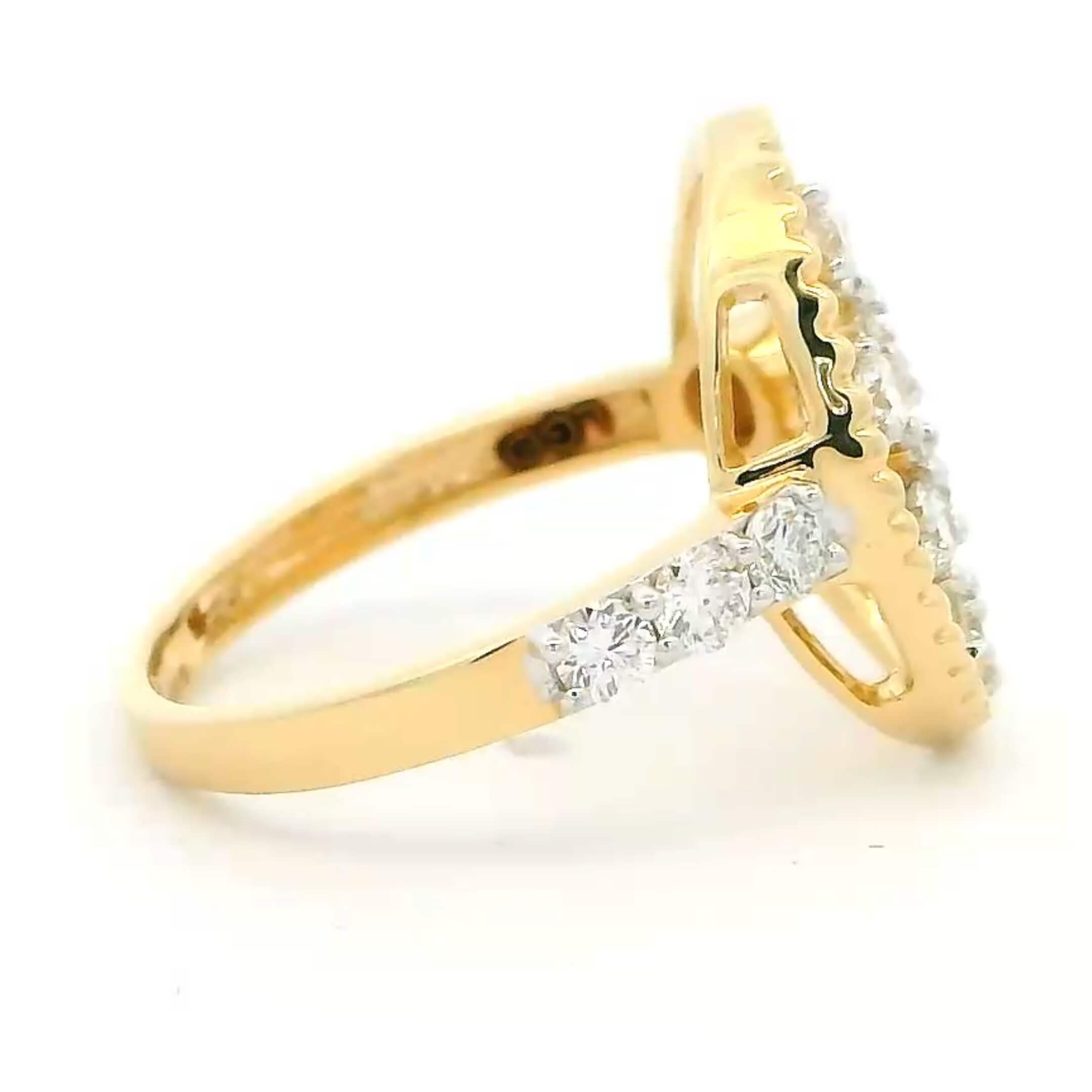 Shimmer in Brilliance 14K Lab Grown Diamond Ring
