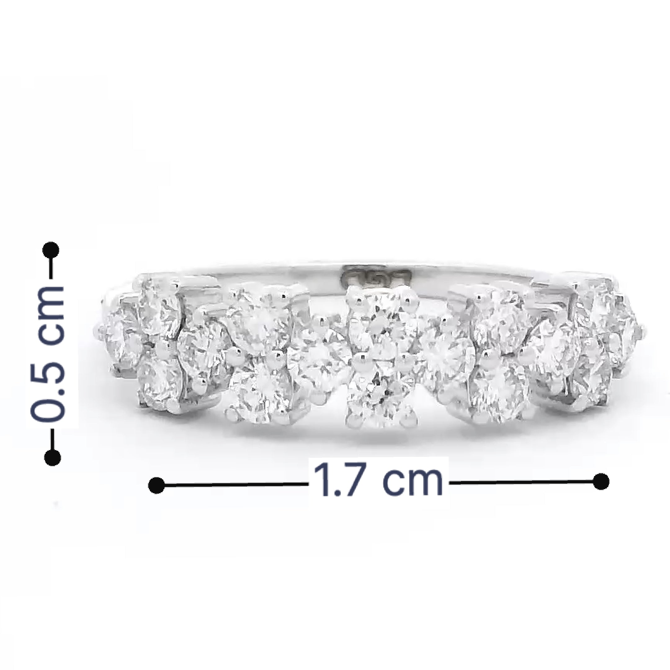 14K Bold Dazzle Lab Grown Diamond Ring