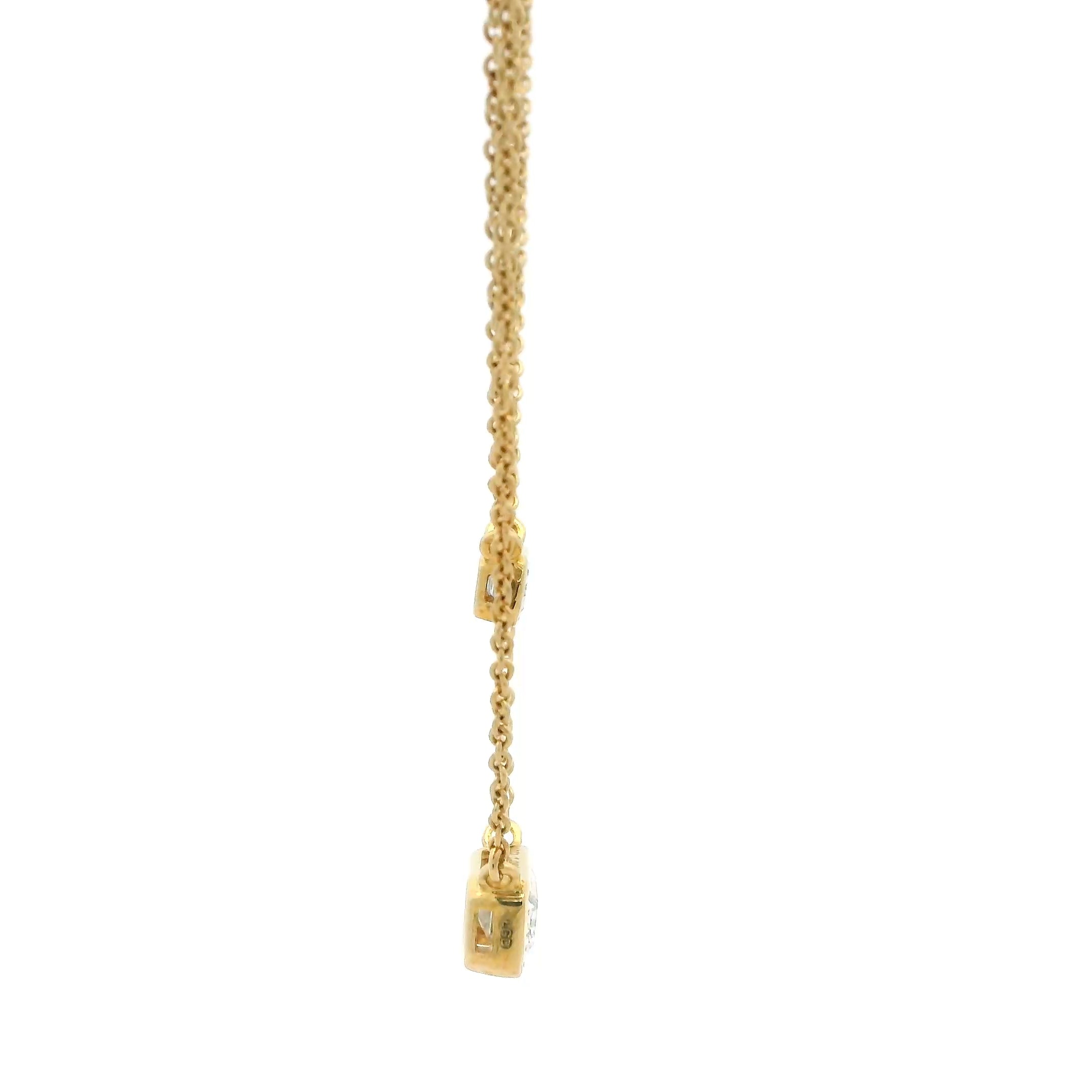 9K Lab Grown Diamond Necklace