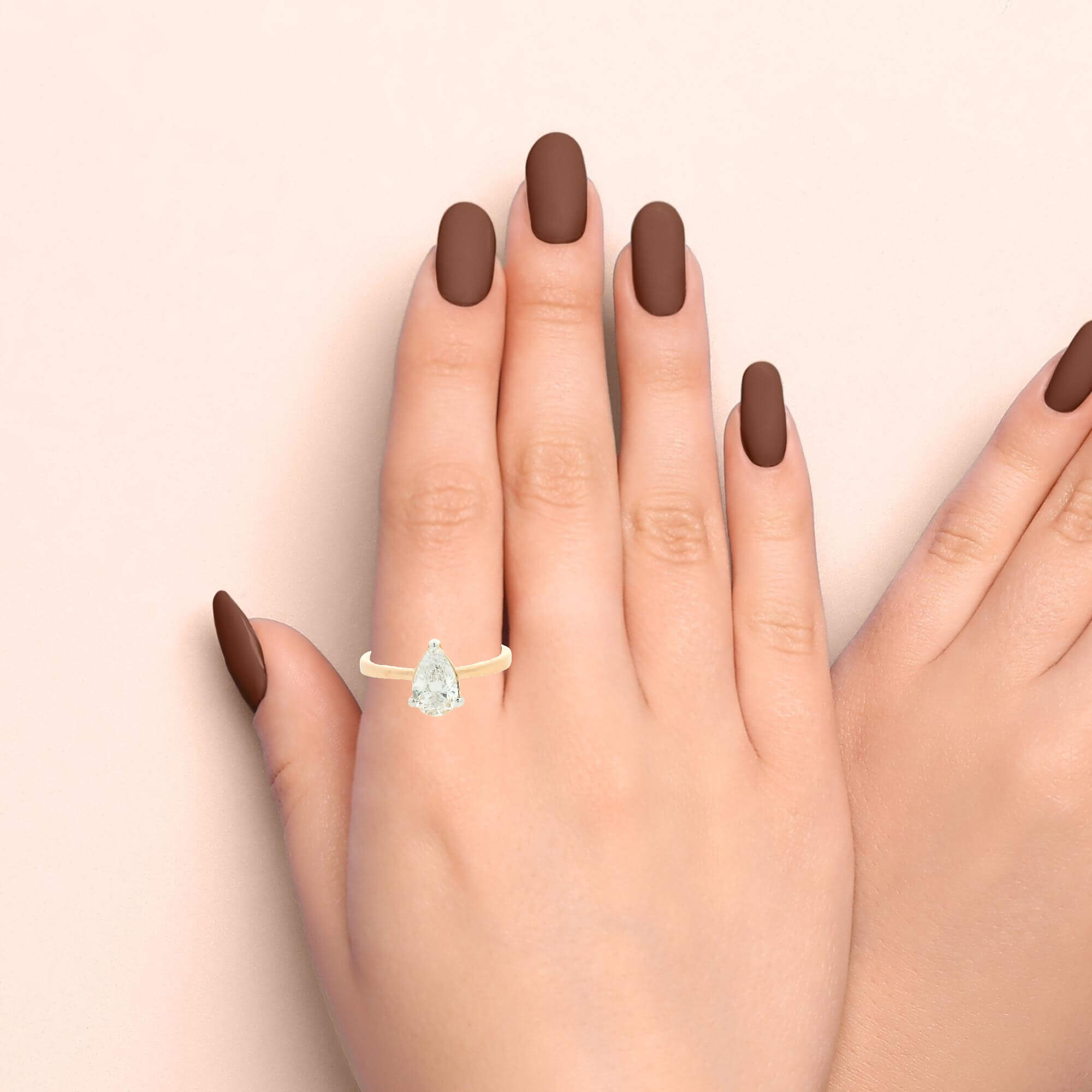 Chic Shimmer 14K Lab Grown Diamond Ring  for Women