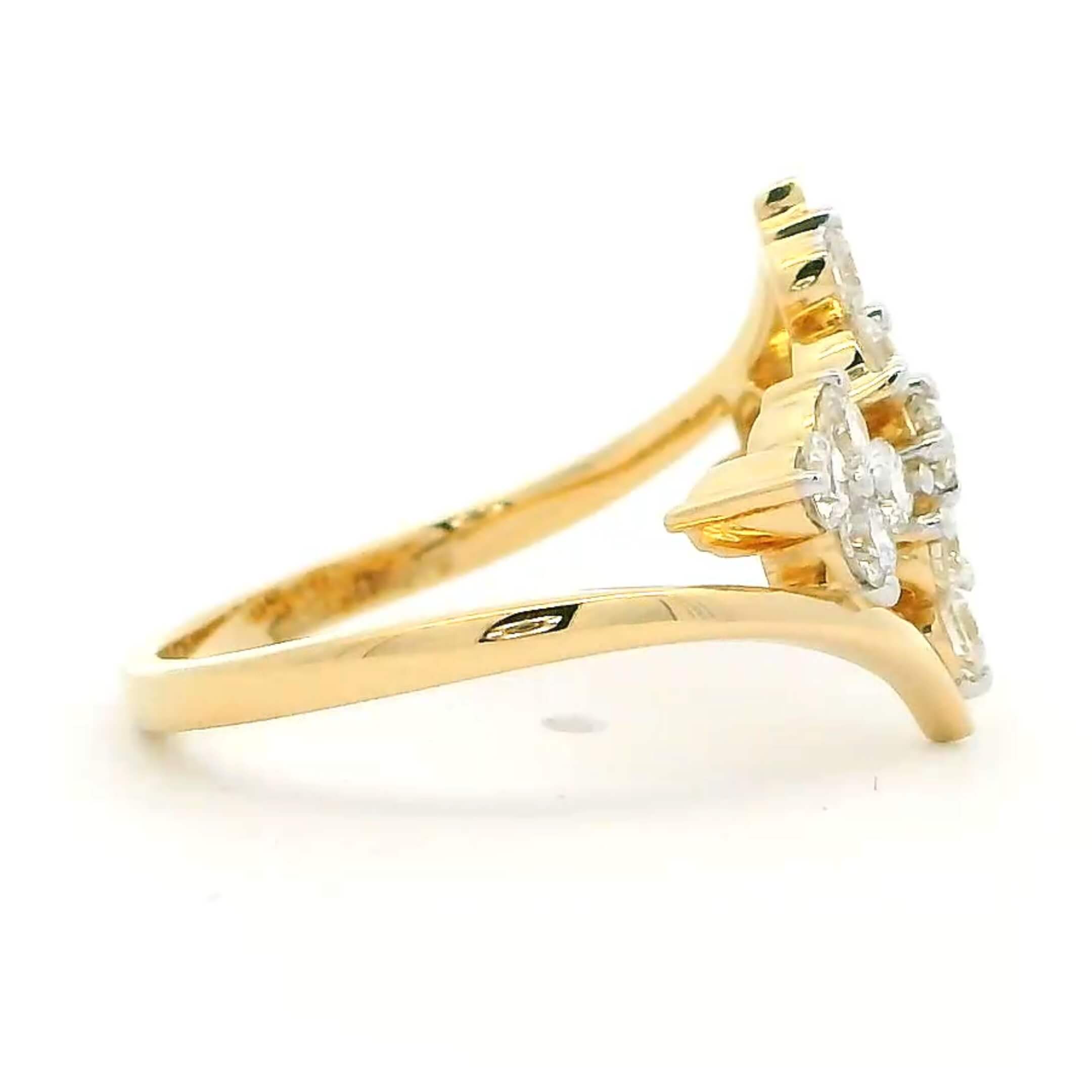 Magnifi Dazzle 14K Lab Grown Diamond Ring