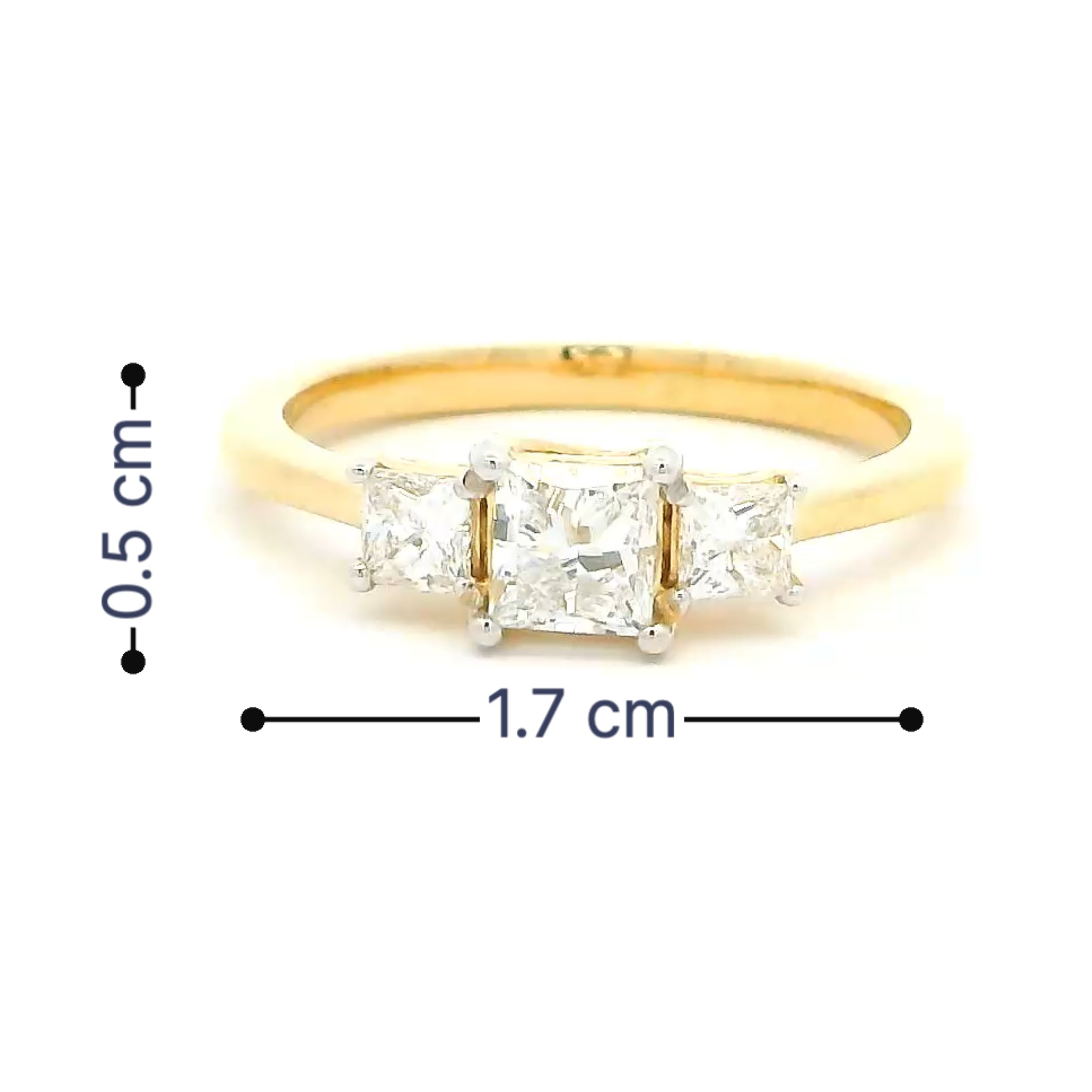 9K Splendour Shimmer Lab Grown Diamond Ring