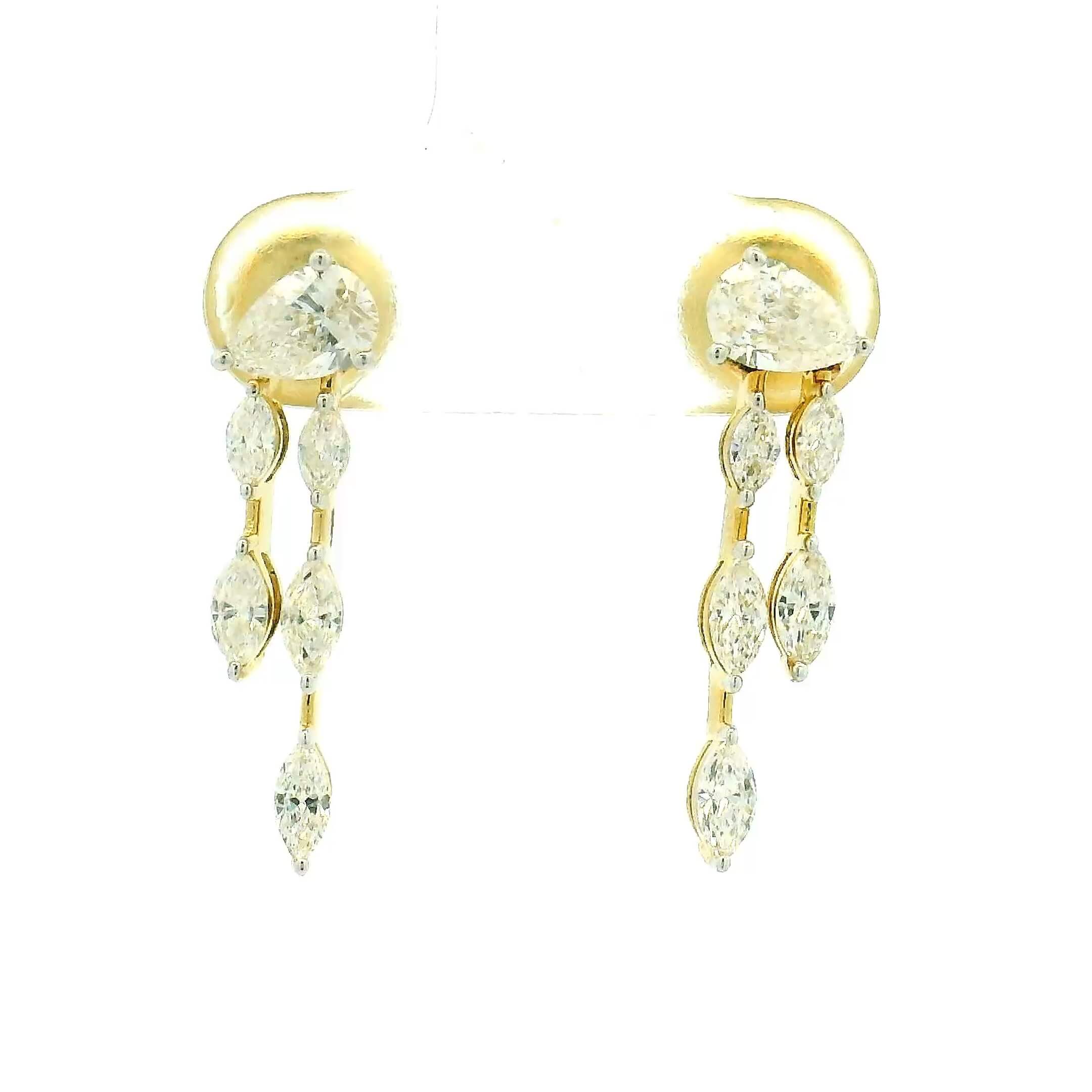 Splendiferous Shine Lab Grown Diamond Earrings