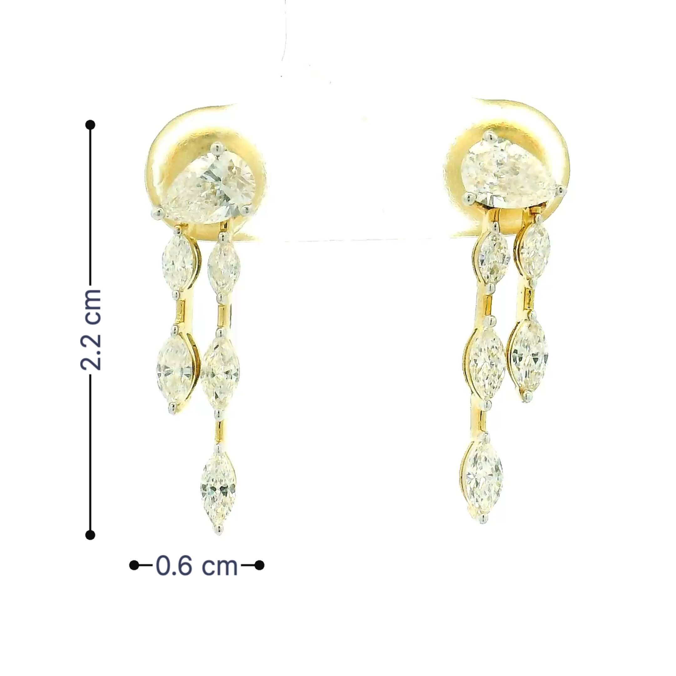 Splendiferous Shine Lab Grown Diamond Earrings