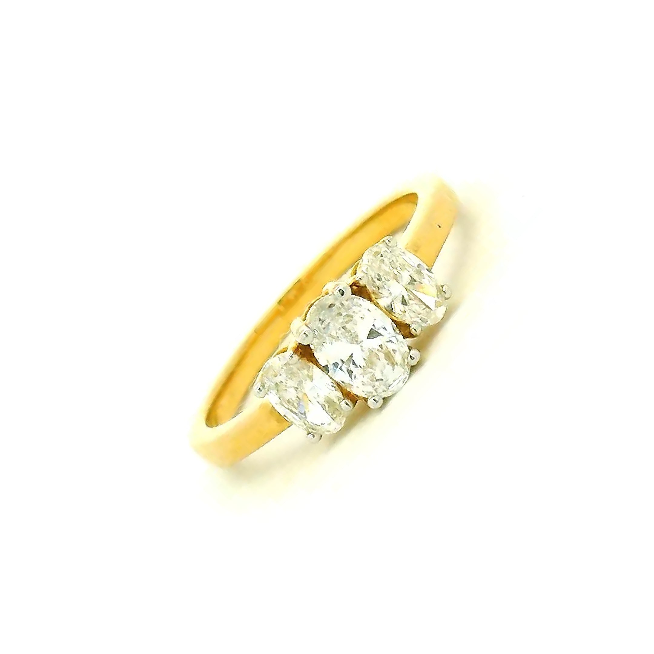 9K Lab Grown Diamond Ring For Women