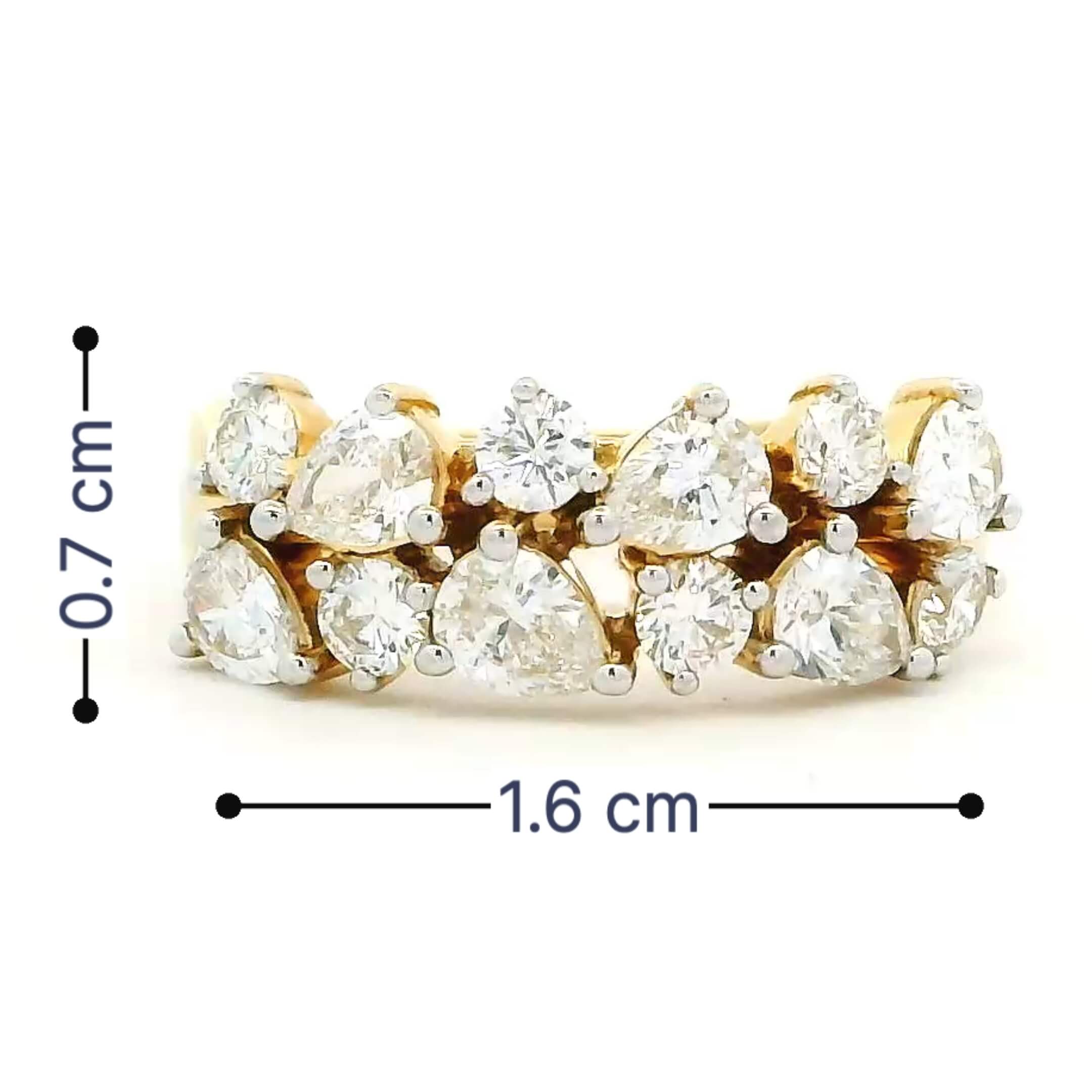 9K Lab Grown Diamond Ring