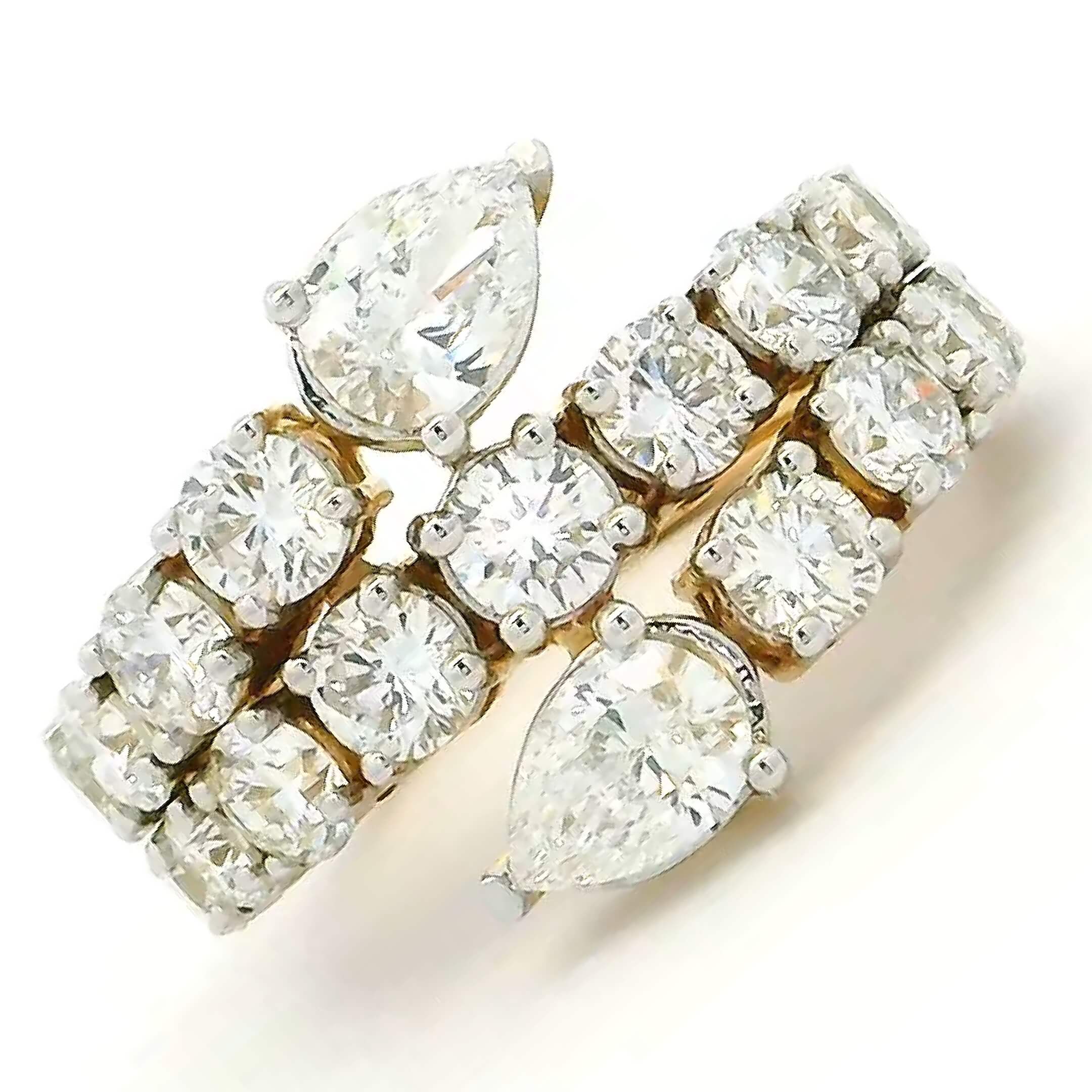 9K Lab Grown Diamond Ring For Women