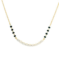 9K Lab Grown Diamond Mangalsutra