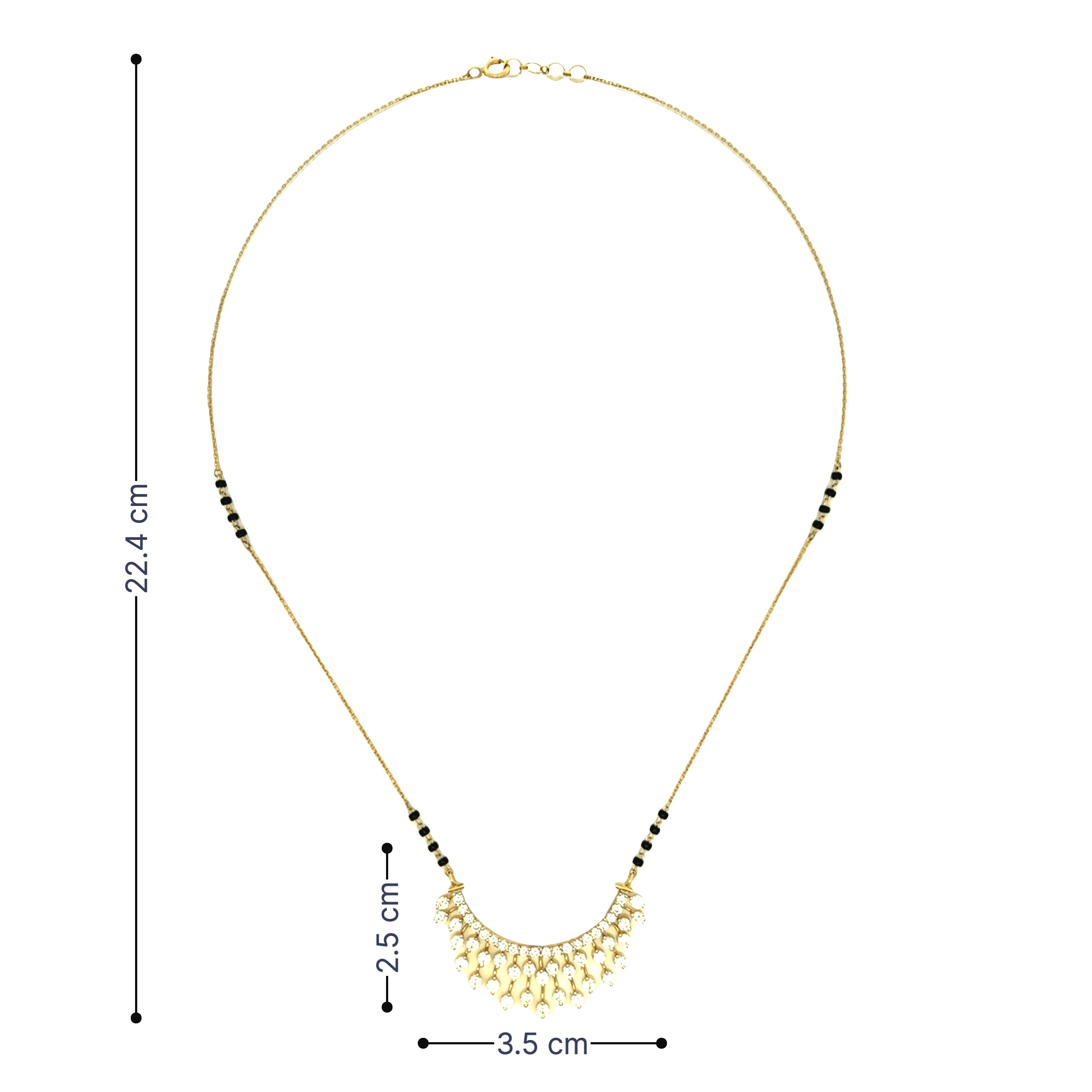 Lab Grown Diamond Mangalsutra