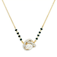 9K Lab Grown Diamond Mangalsutra