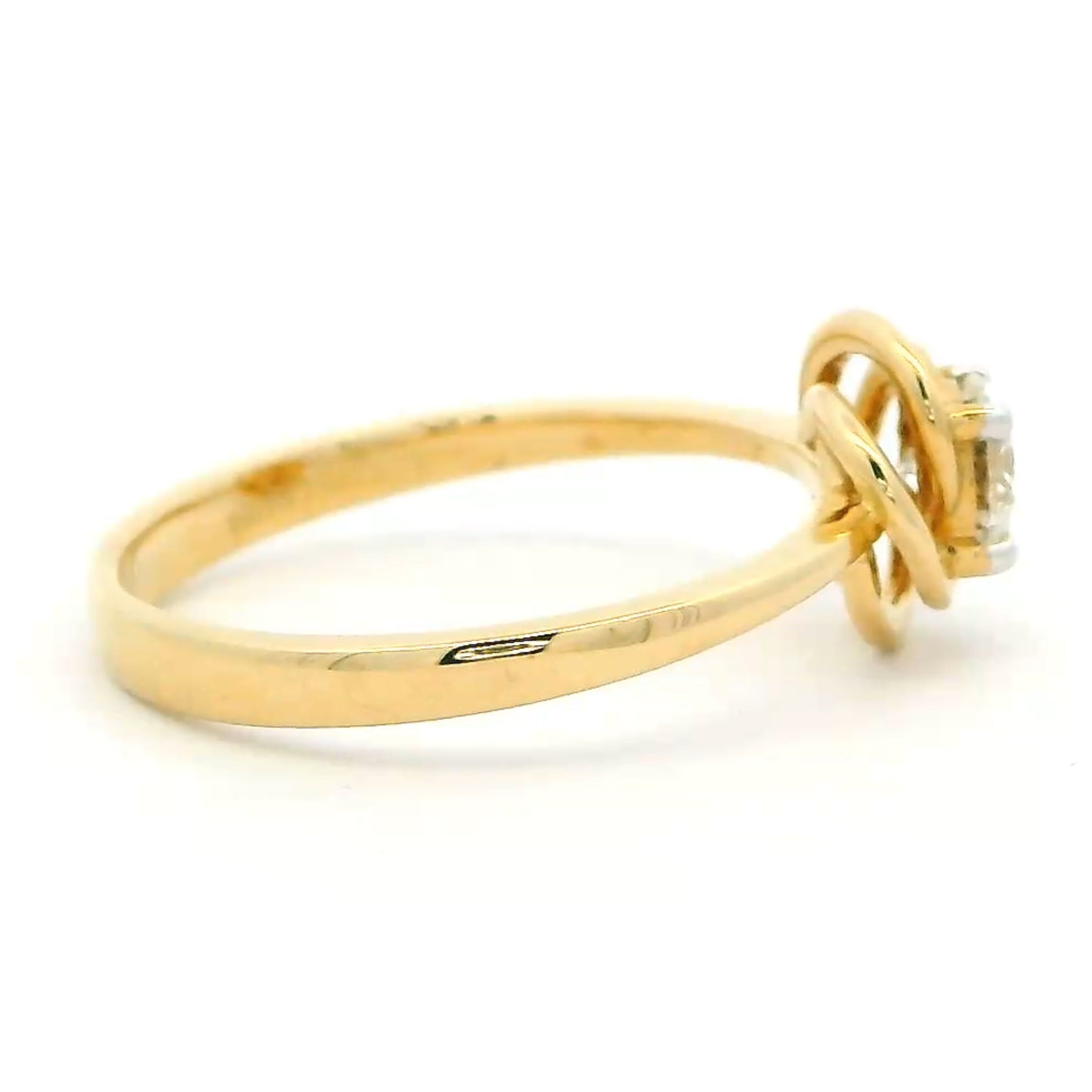 9K Lab Grown Diamond Ring