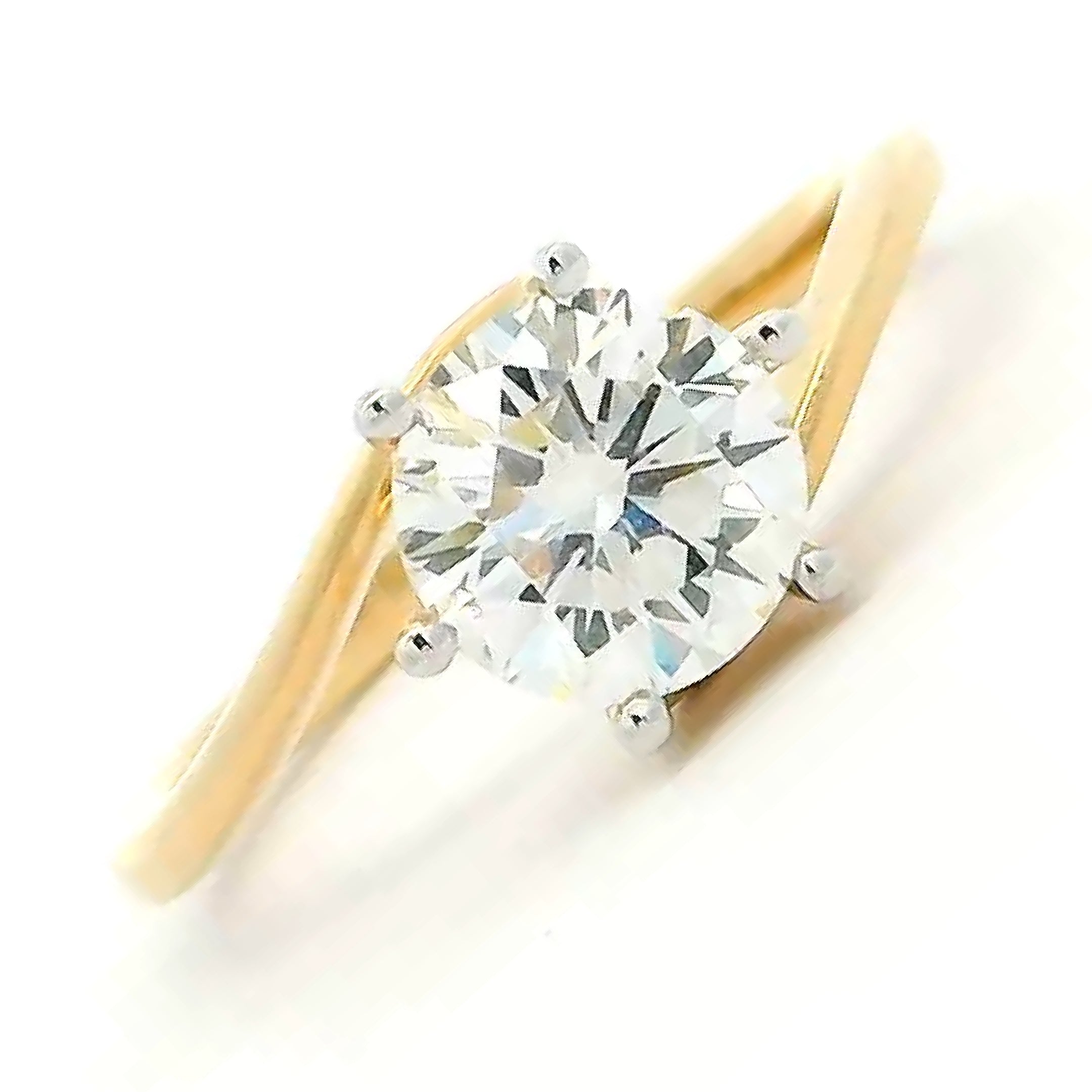 14K Lab Grown Diamond Ring
