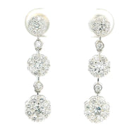 9K Lab Grown Diamond Earrings 58 Cent