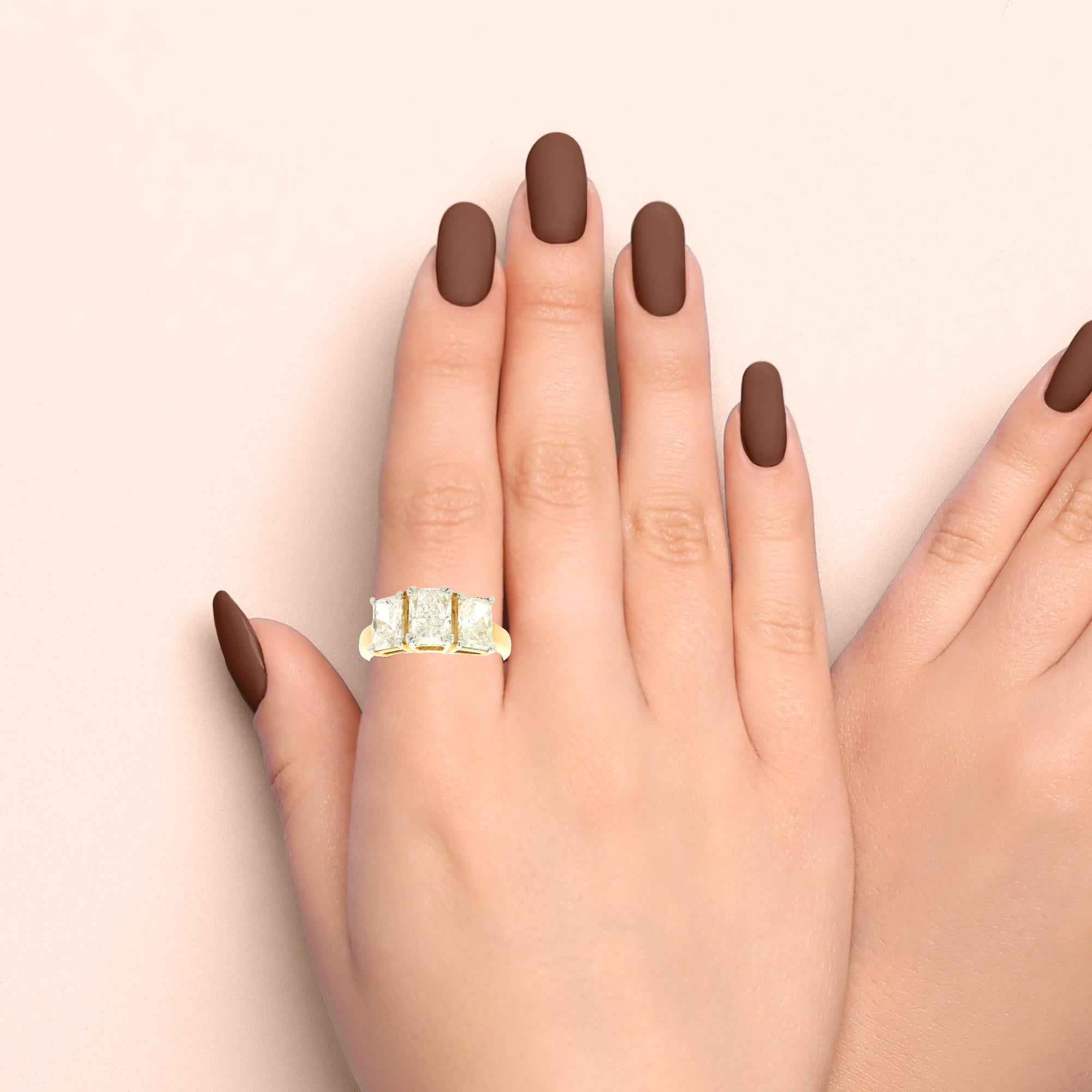 9K Lab Grown Diamond Ring