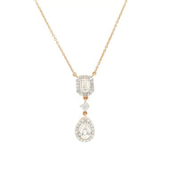 14K Lab Grown Diamond Pendant