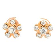 14K Lab Grown Diamond Earrings  12 Cent