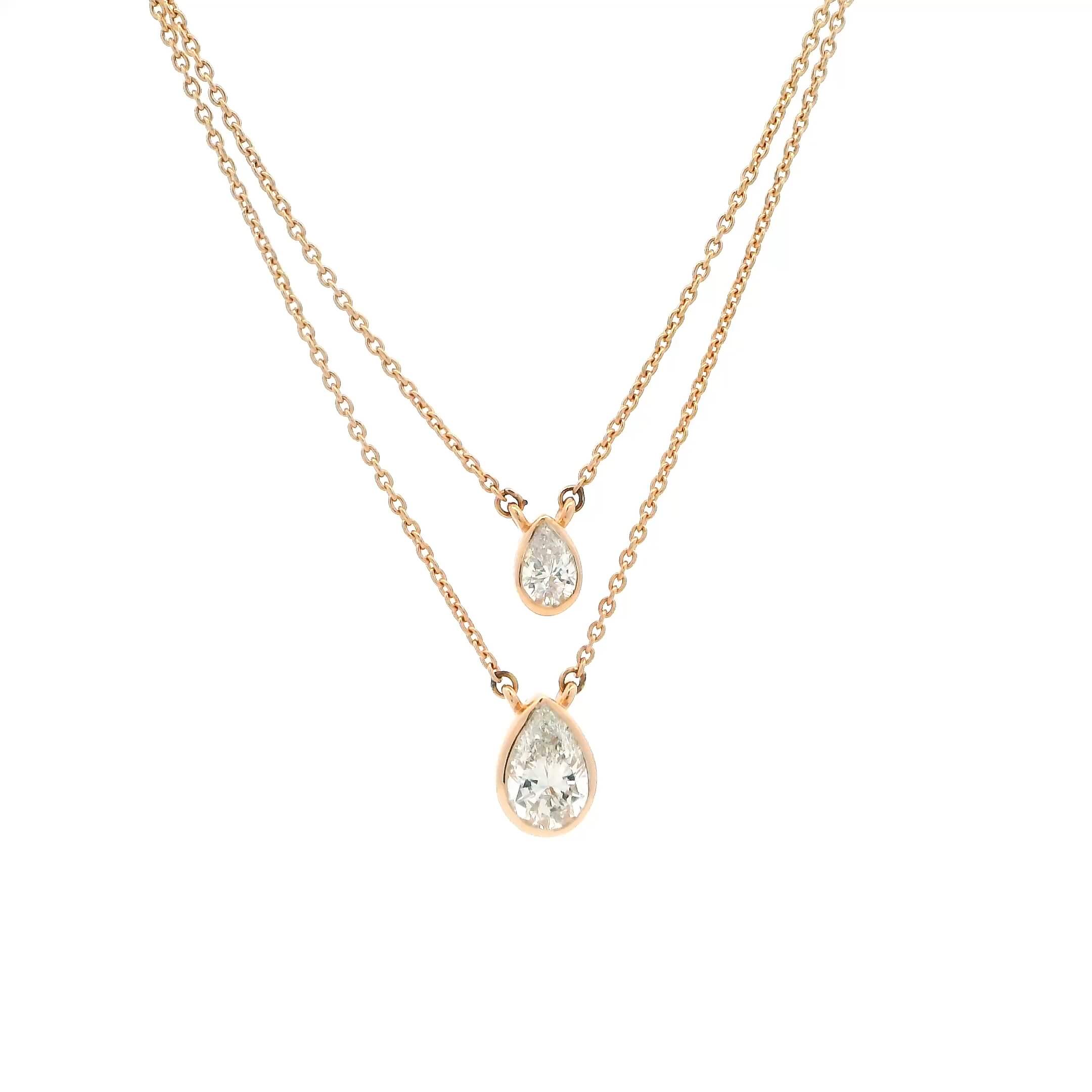 Stunning Shimmer Lab Grown Diamond Pendant