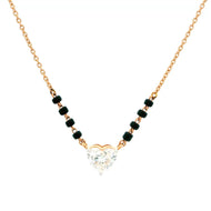 14K Lab Grown Diamond Mangalsutra